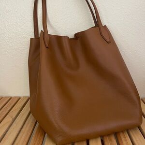 Madewell Brown Leather Tote